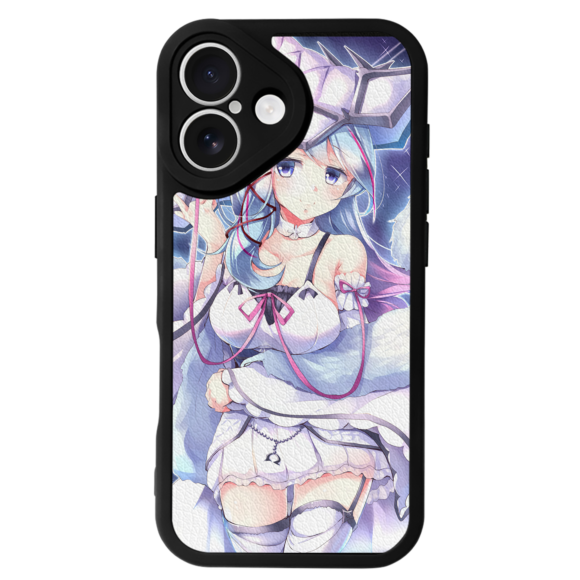 （画像用） 遊☆戯☆王 Yu-Gi-Oh! 【iPhone 16シリーズ対応】シリコンスマホケース（レザー調） 材質：シリコン